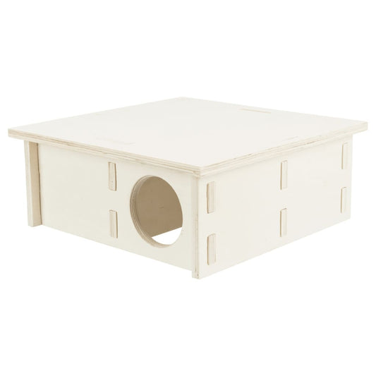 TRIXIE Knaagdierenhuis 4 kamers 30x12x30 cm hout