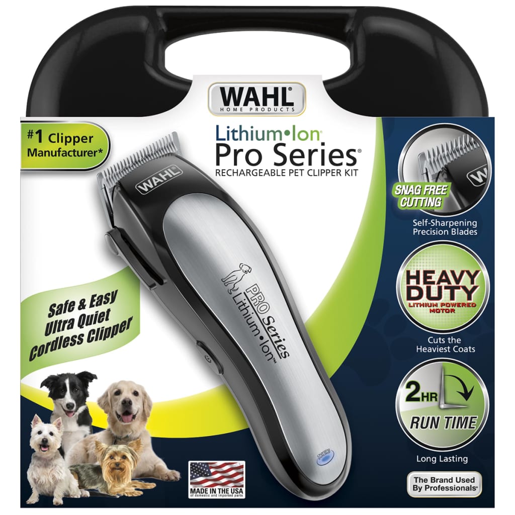 Wahl 12-delige Dierentondeuseset Lithium Ion Pro Series 09766-016