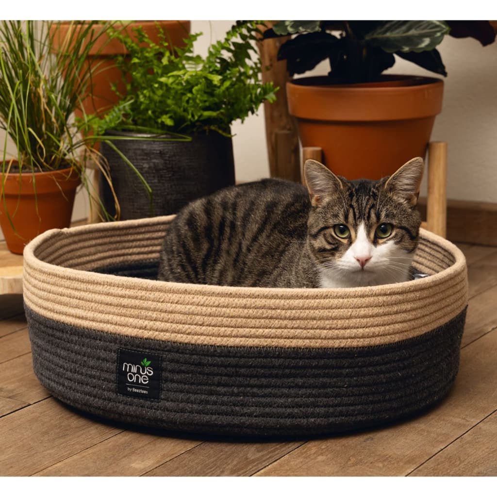 Beeztees Kattenmand Minus One Xana 45x14 cm grijs en bruin