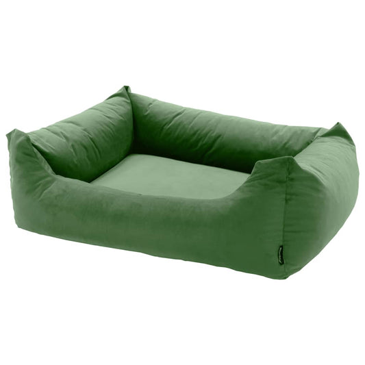 Madison Hondenbed Velvet 120x95x28 cm groen