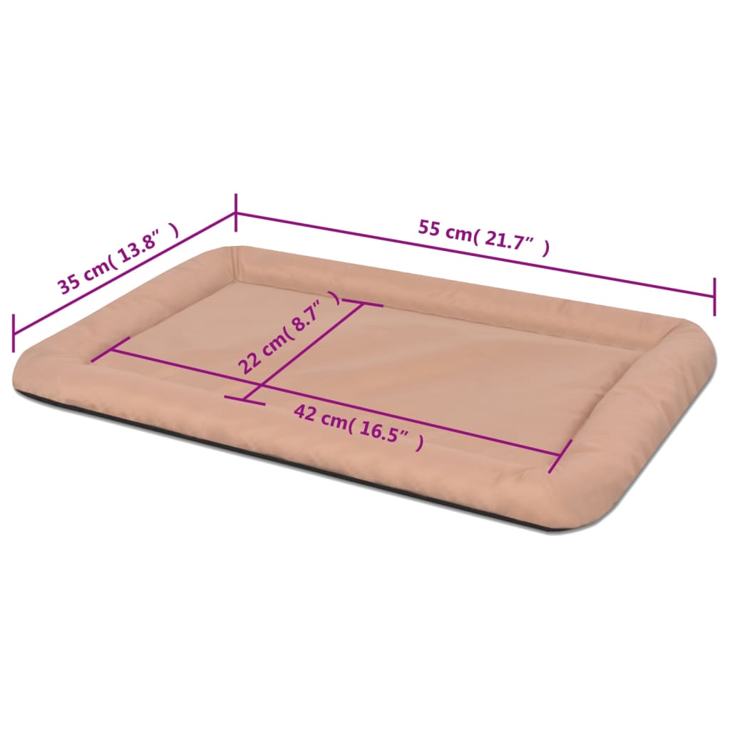 Hondenmatras maat M beige