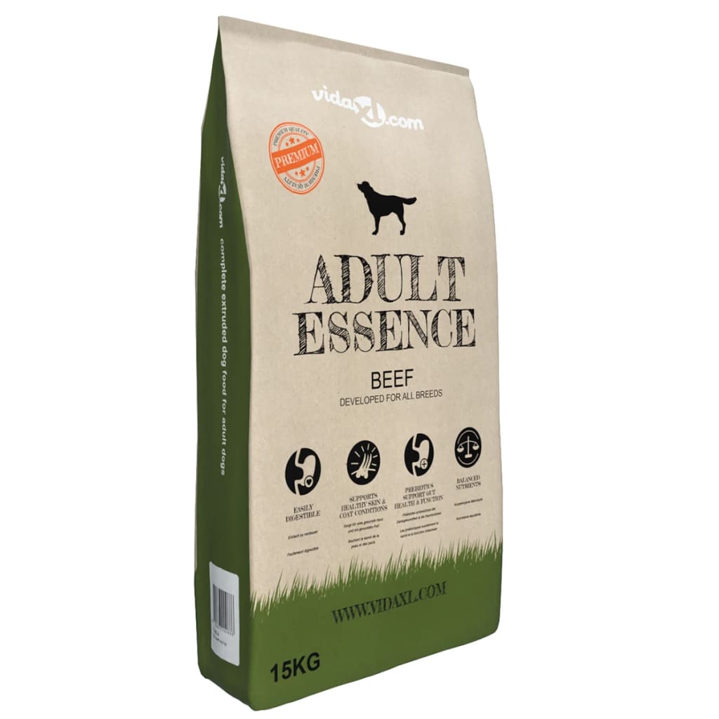 Premium hondenvoer droog Adult Essence Beef 15 kg