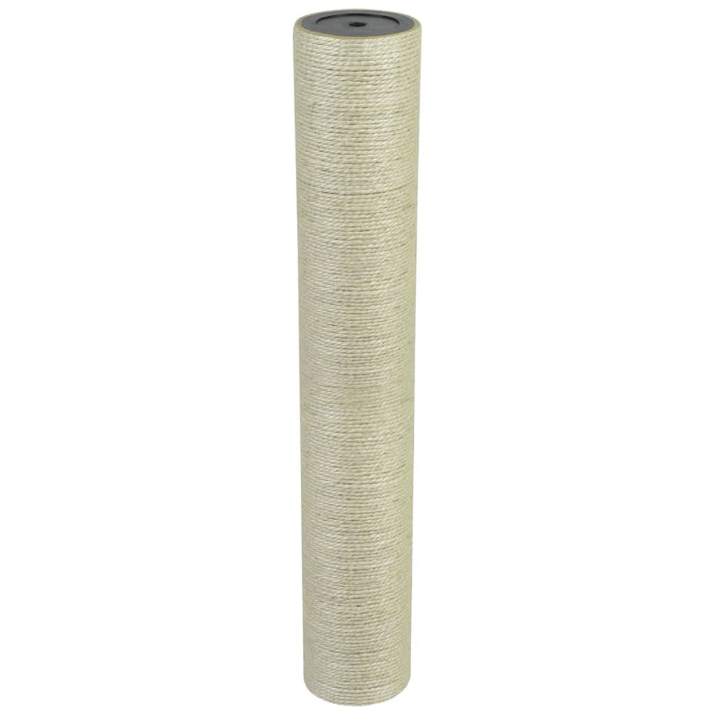 Kattenkrabpaal 8x50 cm 8 mm beige