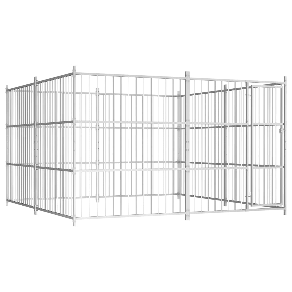 Hondenkennel voor buiten 300x300x185 cm