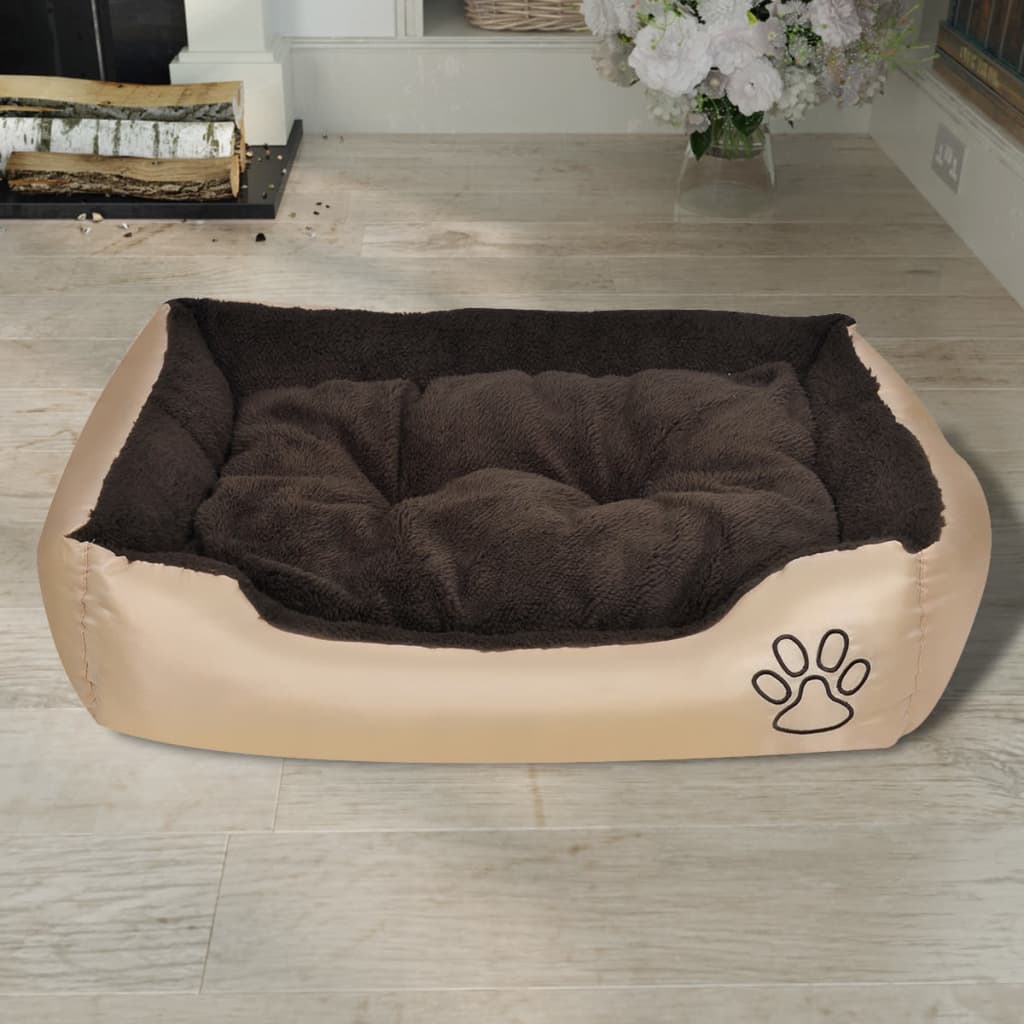 Hondenmand bruin en Beige XXL