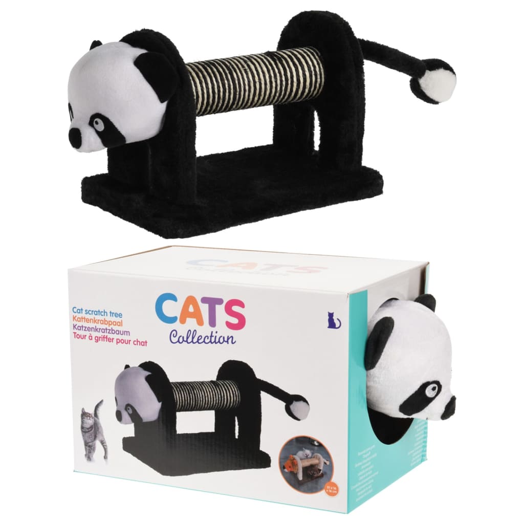 Pets Collection Kattenkrabpaal Panda 51x16x16 cm