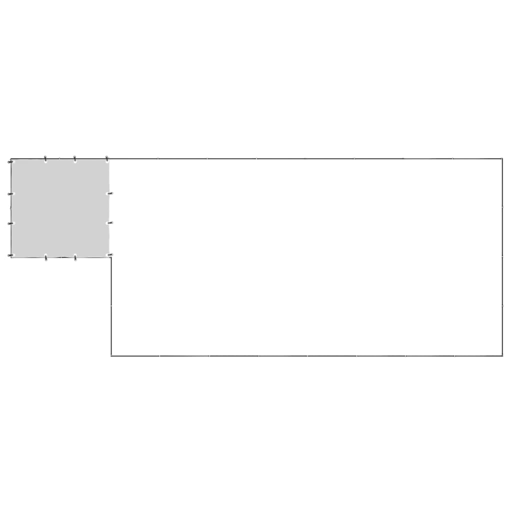 Hondenkennel 10,89 m² staal zwart