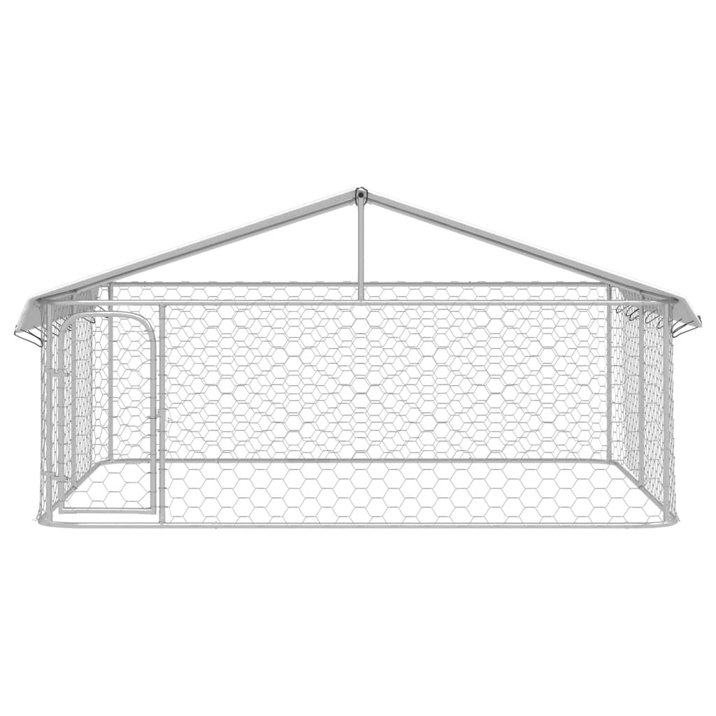 Hondenkennel met dak 300x300x150 cm