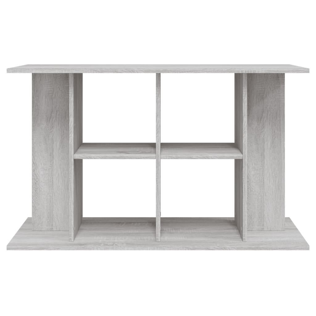 Aquariumstandaard 100x40x60 cm bewerkt hout grijs sonoma