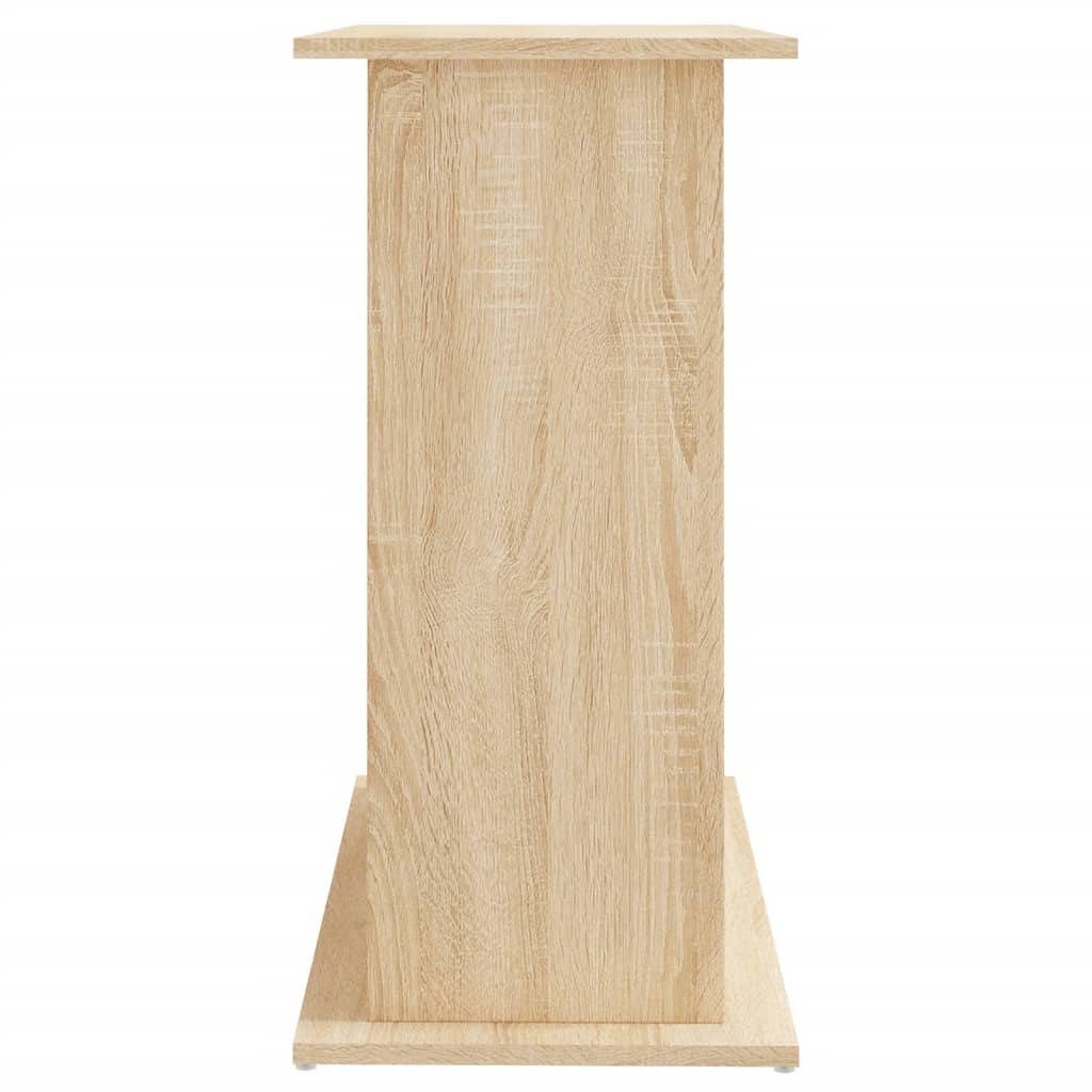 Aquariumstandaard 81x36x73 cm bewerkt hout sonoma eikenkleurig