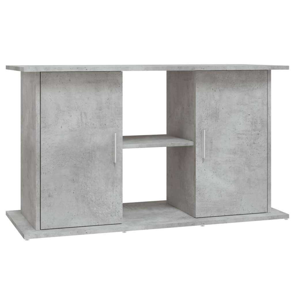 Aquariumstandaard 101x41x58 cm bewerkt hout betongrijs