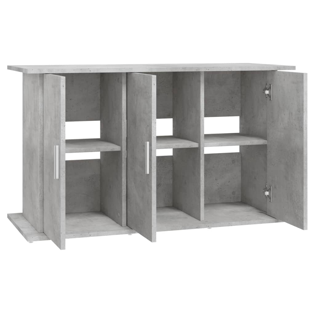 Aquariumstandaard 101x41x58 cm bewerkt hout betongrijs