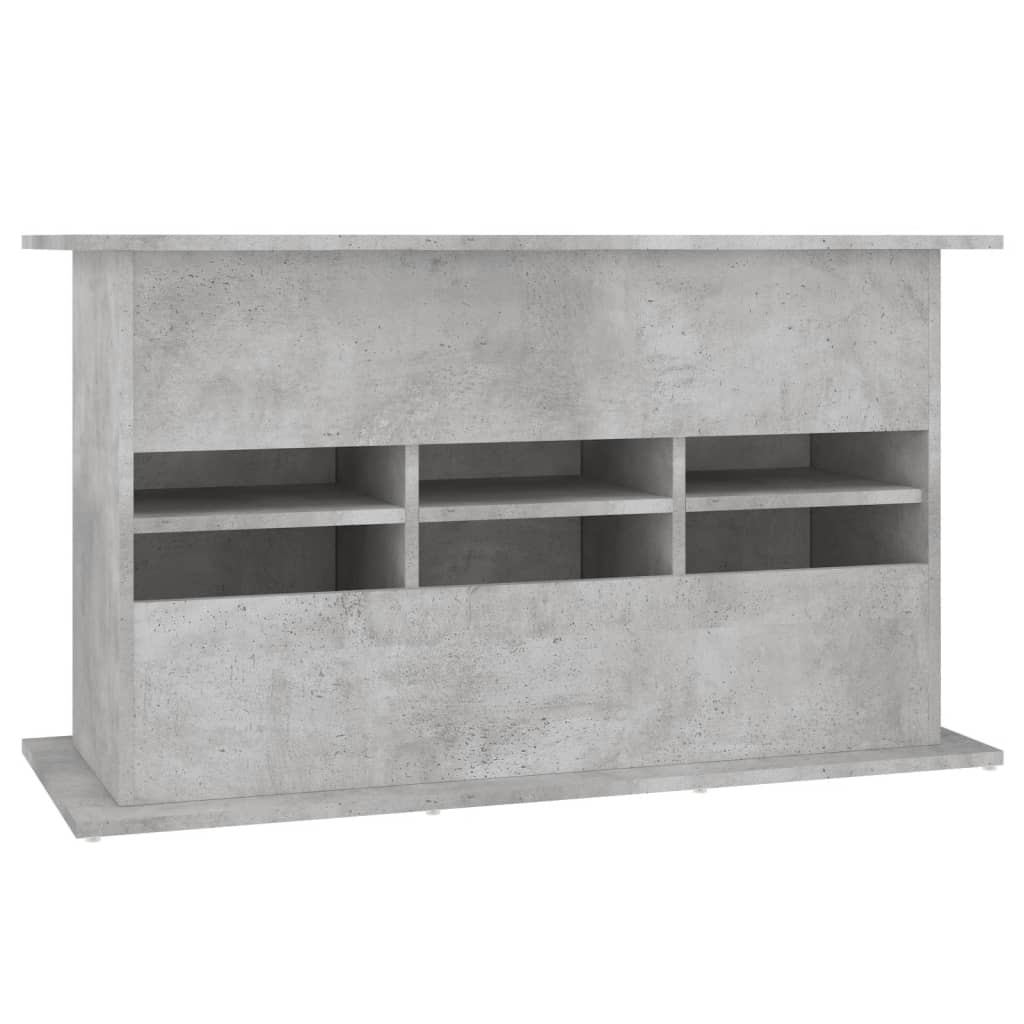 Aquariumstandaard 101x41x58 cm bewerkt hout betongrijs