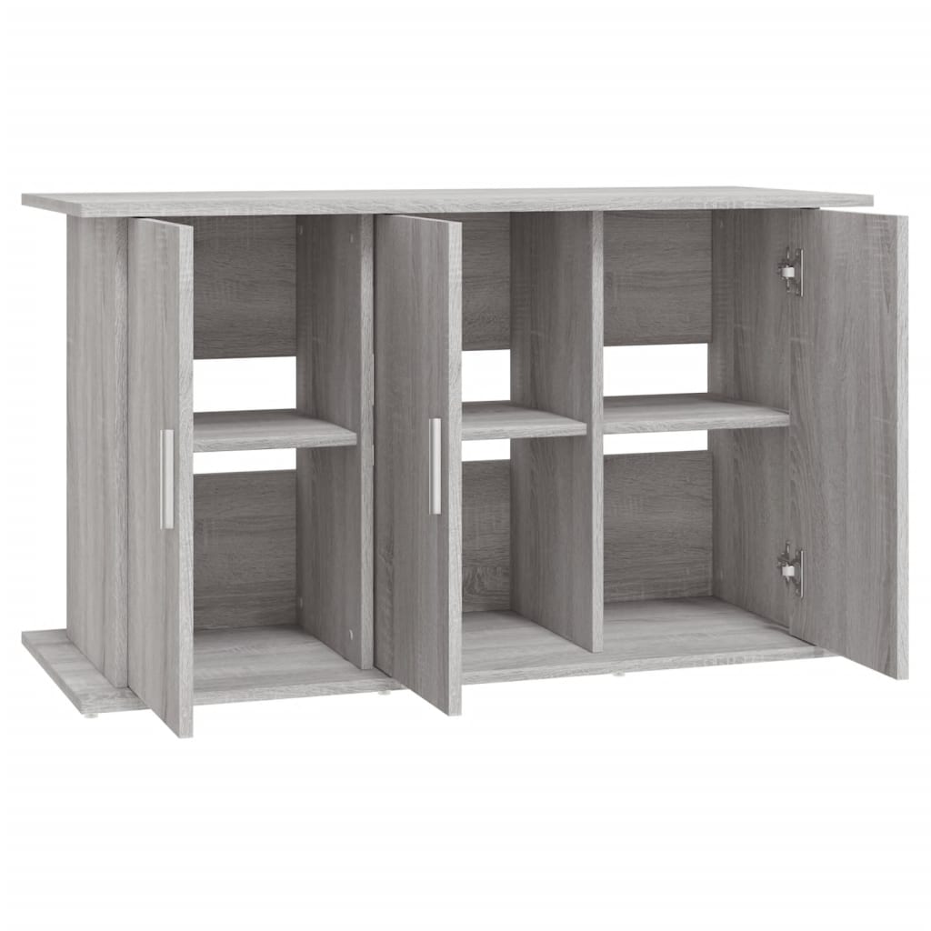 Aquariumstandaard 101x41x58 cm bewerkt hout grijs sonoma eiken