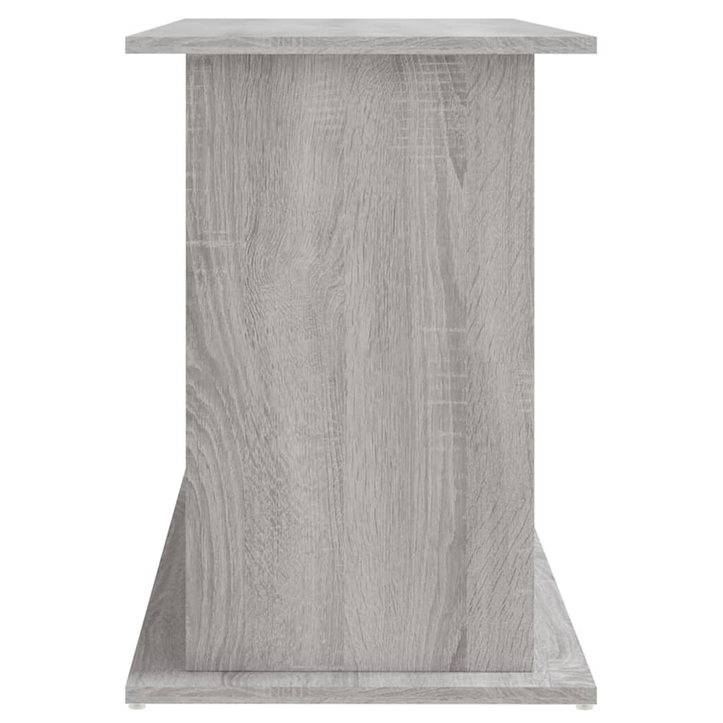 Aquariumstandaard 101x41x58 cm bewerkt hout grijs sonoma eiken