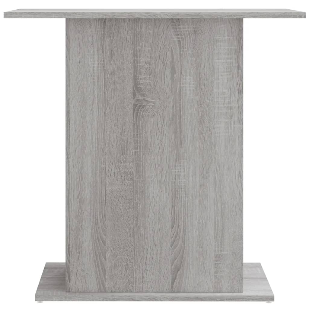 Aquariumstandaard 75x36x72,5 cm bewerkt hout grijs sonoma